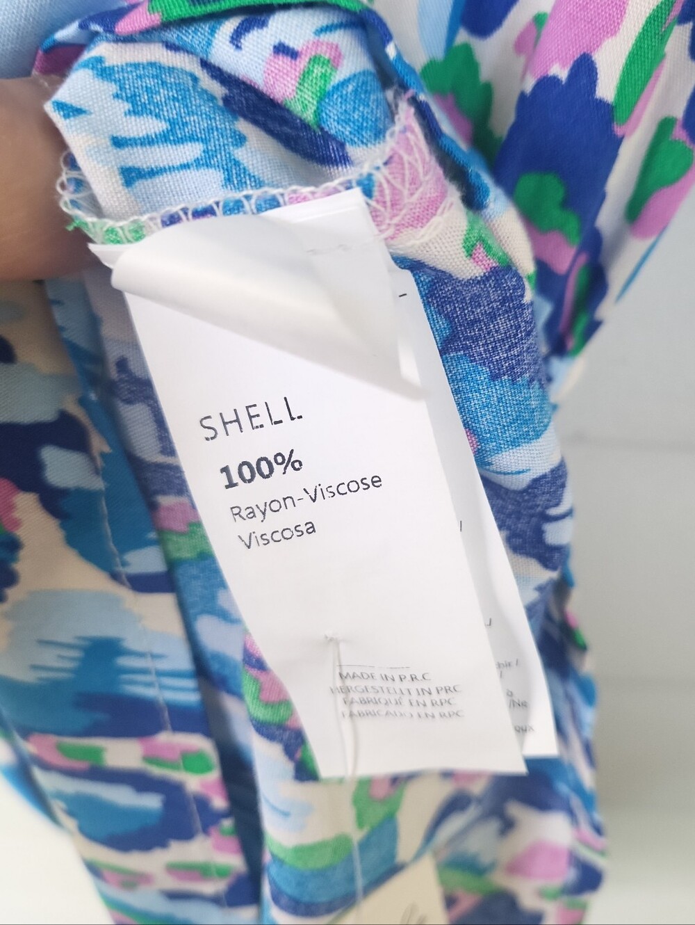 NWT Cupshe Multicolor One Piece Romper Shorts Size S Resort Vacation Travel - Picture 4 of 8